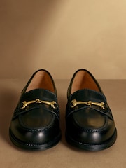 Russell & Bromley Snake Brewster Snaffle Loafers - Image 3 of 7