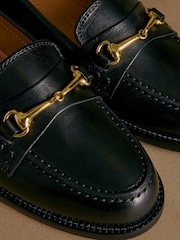 Russell & Bromley Snake Brewster Snaffle Loafers - Image 4 of 7