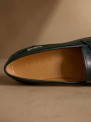 Russell & Bromley Snake Brewster Snaffle Loafers - Image 5 of 7