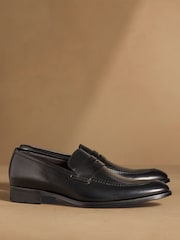 Russell & Bromley Black Cumulus Loafers - Image 1 of 7