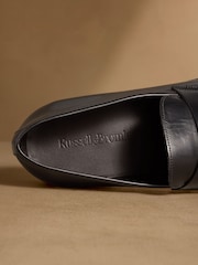 Russell & Bromley Black Cumulus Loafers - Image 5 of 7