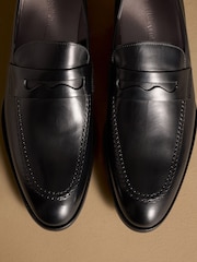 Russell & Bromley Black Cumulus Loafers - Image 7 of 7