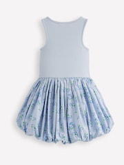 Boden Blue Bubble Hem Rib Dress - Image 2 of 3