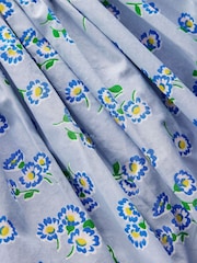 Boden Blue Bubble Hem Rib Dress - Image 3 of 3