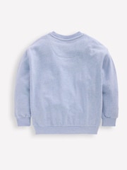 Boden Blue Bobbie Appliqué Sweatshirt - Image 2 of 3
