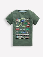 Boden Green Glow In The Dark T-Shirt - Image 1 of 3