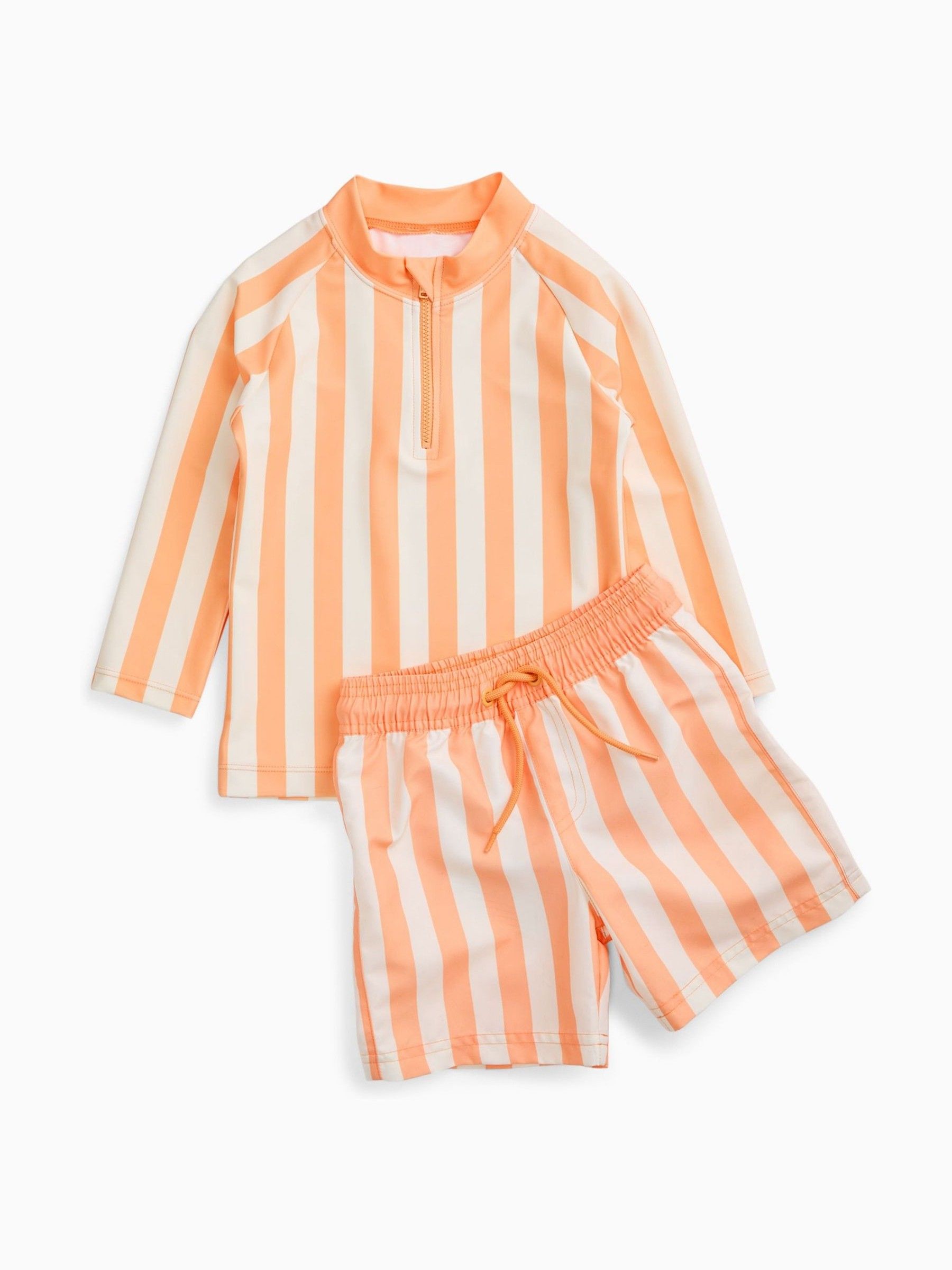 Buy KIDLY by MORI Orange Sunsafe Board Shorts from Next Kuwait