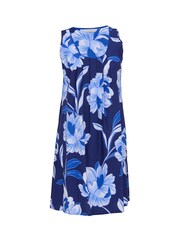 Cyberjammies Blue Floral Print Bus Short Nightdress - Image 4 of 4