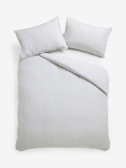 Laura Ashley Chalk Blue Cresswell Gingham Mini Frill 100% Cotton Duvet Cover and Pillowcase Set - Image 5 of 5