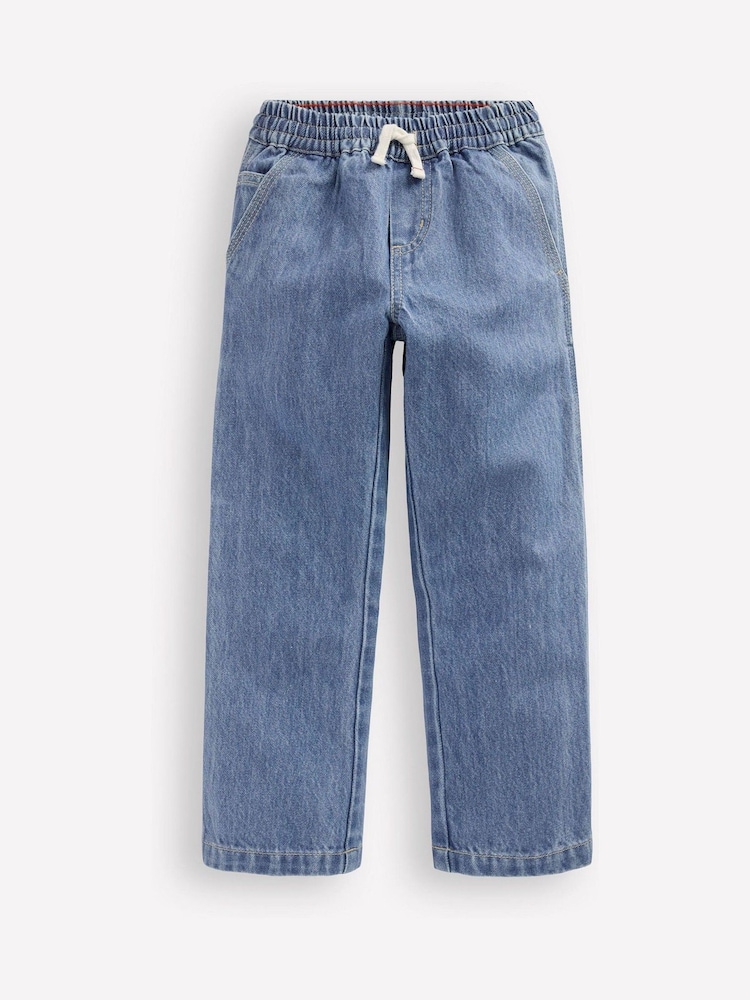 Boden Blue Pull On Carpenter Jeans - Image 1 of 3