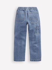 Boden Blue Pull On Carpenter Jeans - Image 2 of 3