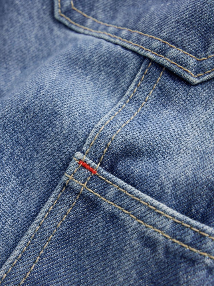 Boden Blue Pull On Carpenter Jeans - Image 3 of 3