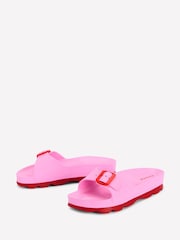 Boden Pink Lyla Single Buckle Sliders - Image 3 of 5