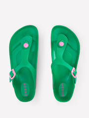 Boden Green Lyla Toe Post Sandals - Image 4 of 5