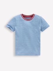 Boden Blue Short Sleeve Mid Weight T-Shirt - Image 1 of 3