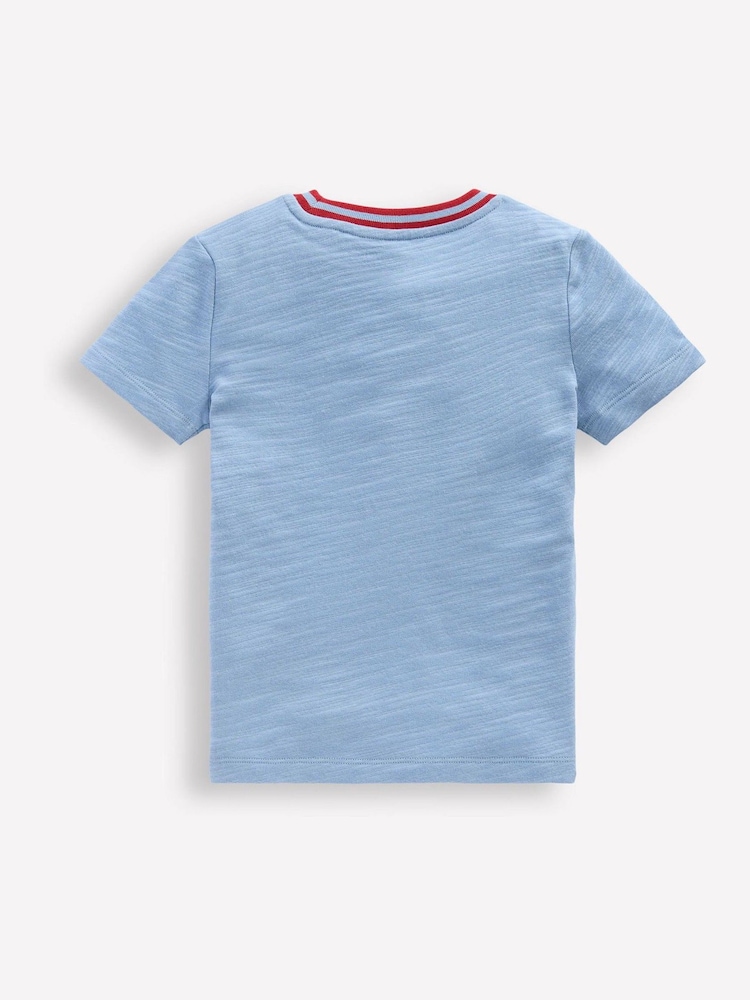 Boden Blue Short Sleeve Mid Weight T-Shirt - Image 2 of 3