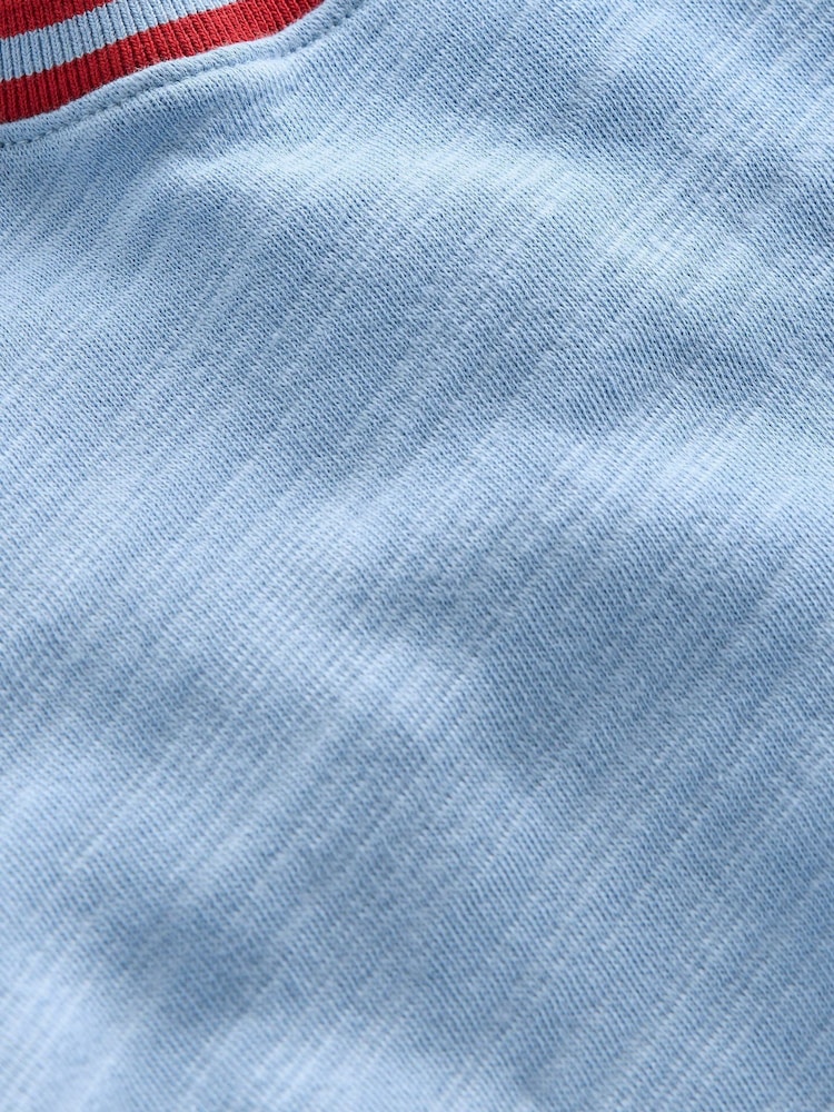 Boden Blue Short Sleeve Mid Weight T-Shirt - Image 3 of 3