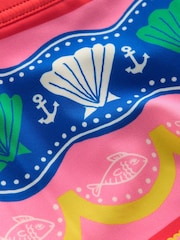 Boden Pink Patterned Swim Shorts - Image 3 of 3