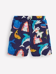 Boden Navy Towelling Shorts - Image 2 of 3