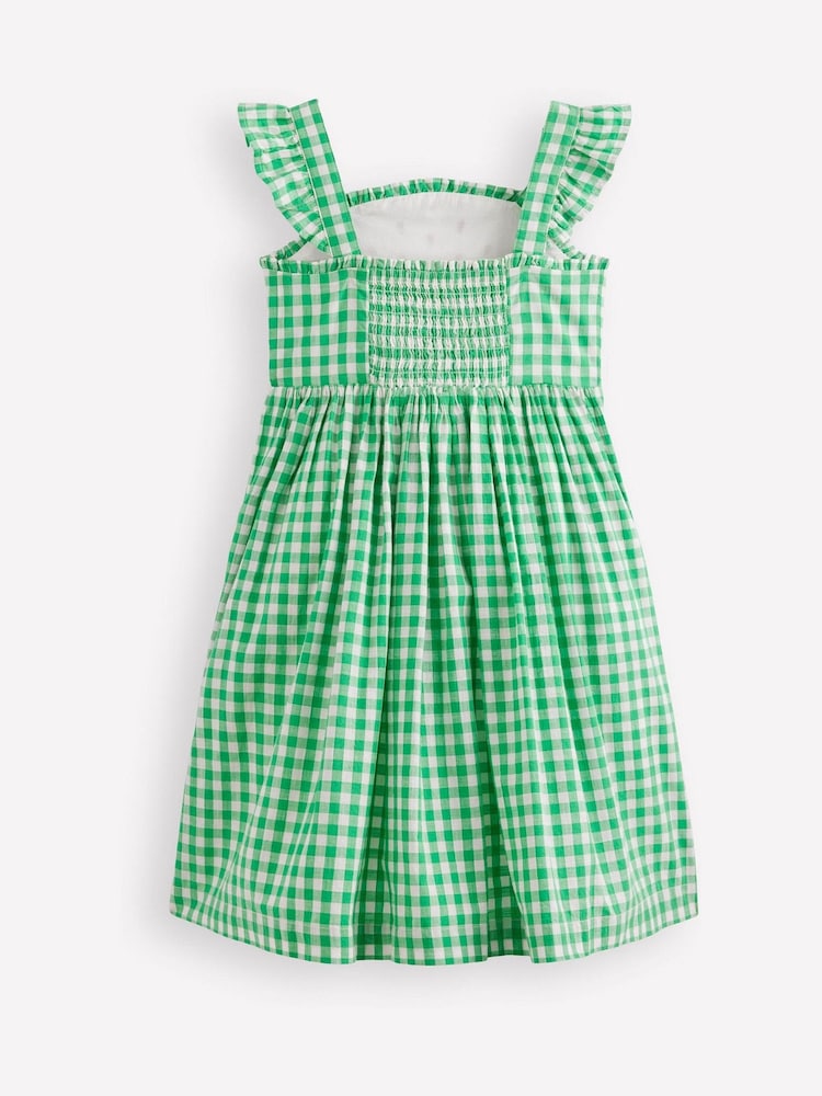 Boden Green Novelty Strappy Dress - Image 2 of 3