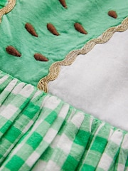 Boden Green Novelty Strappy Dress - Image 3 of 3