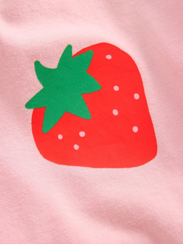 Boden Pink Short Sleeve Printed T-Shirt - Image 3 of 3 Boden Pink Short Sleeve Printed T-Shirt - Image 3 of 3