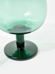 Oliver Bonas Set of 2 Green Mari Wine Glasses - Image 4 of 5