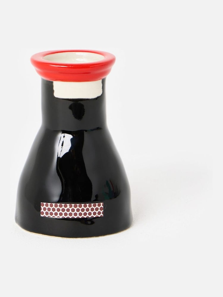 Oliver Bonas Black Soy Sauce Ceramic Matchstick Holder - Image 2 of 6