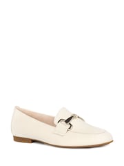Gabor Cream Jangle Loafers - Image 3 of 5