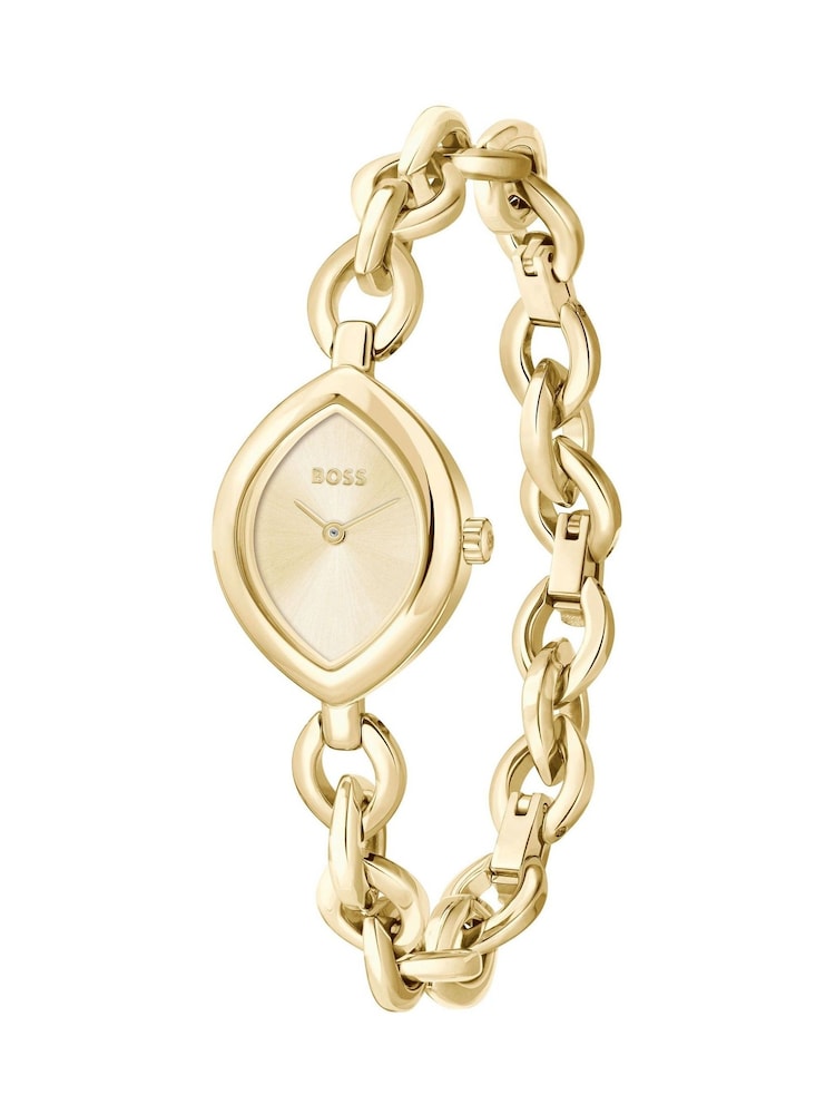 BOSS Gold Tone Fiora IP Watch - Image 5 of 5 BOSS Gold Tone Fiora IP Watch - Image 5 of 5