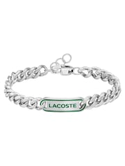 Lacoste Silver Tone District Stainless Steel Bracelet - Image 1 of 3