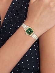 Tommy Hilfiger Gold Two Tone Stainless Steel and Gold Plated Watch - Image 1 of 4