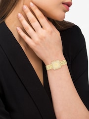 COACH Gold Plated Cass Crystal Dial Bracelet Watch - Image 4 of 4