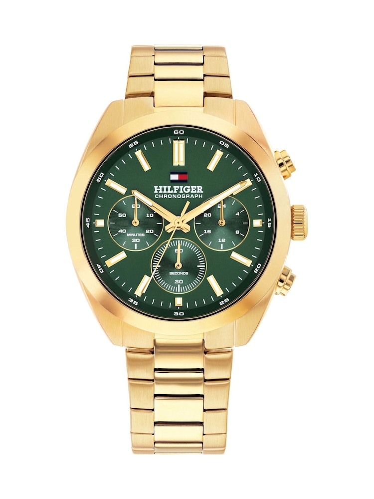 Tommy Hilfiger Gold Plated Bracelet Watch - Image 2 of 4 Tommy Hilfiger Gold Plated Bracelet Watch - Image 2 of 4