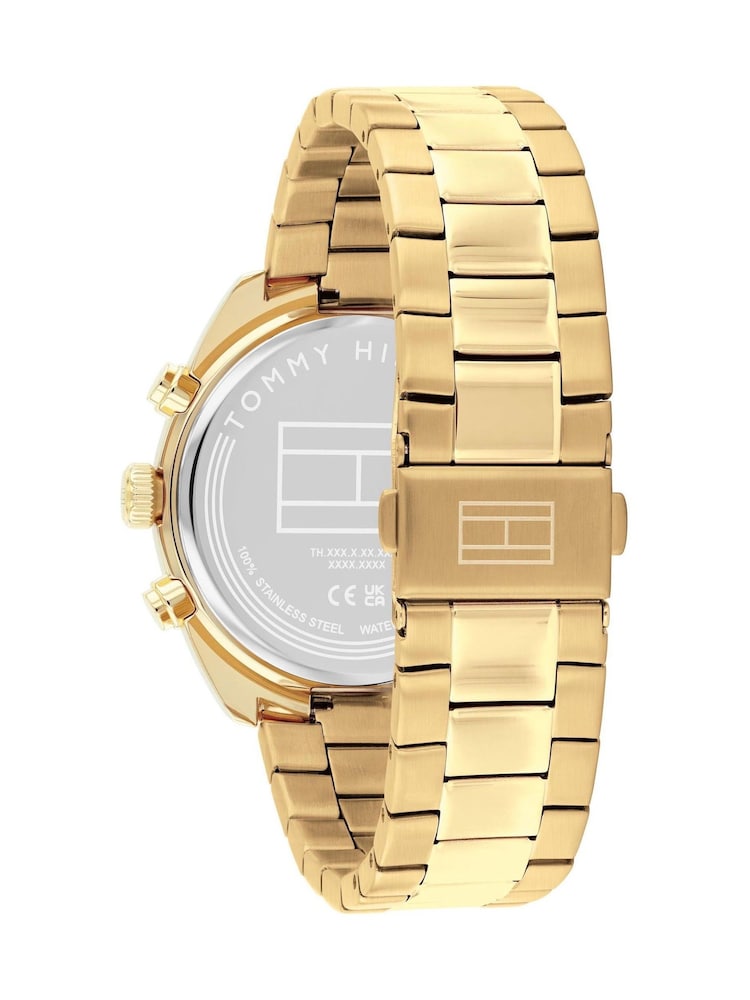Tommy Hilfiger Gold Plated Bracelet Watch - Image 4 of 4 Tommy Hilfiger Gold Plated Bracelet Watch - Image 4 of 4