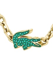 Lacoste Gold Tone Arthor IP Link Necklace - Image 4 of 7