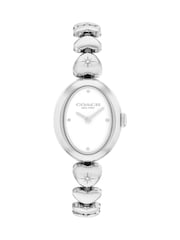 COACH Silver Tone Sammy Stainless Steel  Heart Bracelet Watch - Image 2 of 4