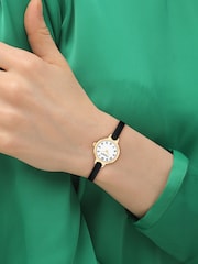 COACH Black Iris Leather Strap Watch - Image 4 of 4