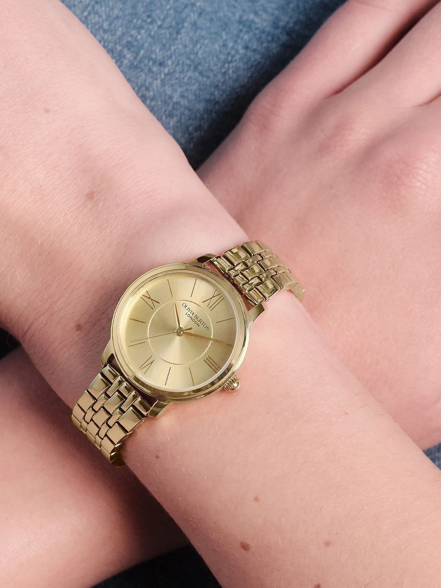 Olivia Burton 30Mm Westbourne Gold Ip Watch - Image 3