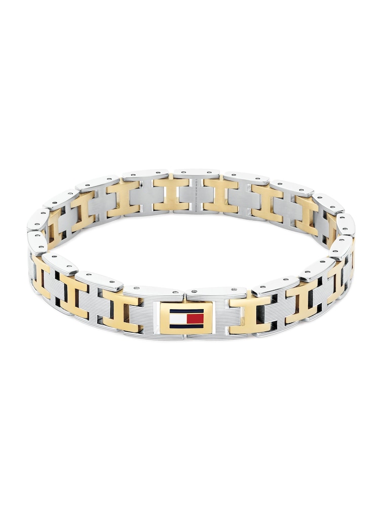 Tommy Hilfiger Gold Plated and Stainless Steel Two Tone  Bracelet - Image 1 of 5