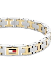 Tommy Hilfiger Gold Plated and Stainless Steel Two Tone  Bracelet - Image 2 of 5