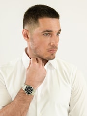 BOSS Silver Tone Candor Prime Chrono Stainless Steel Watch - Image 1 of 5