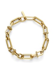 Olivia Burton Gold Tone IP Anchor Link Bracelet - Image 1 of 5