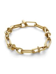 Olivia Burton Gold Tone IP Anchor Link Bracelet - Image 2 of 5
