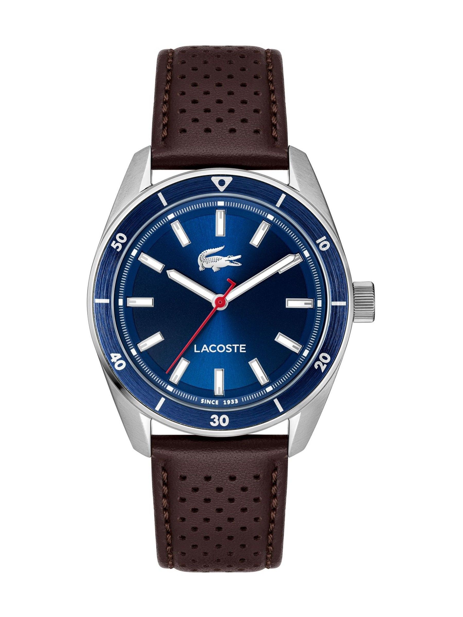 Lacoste Men's Brown Boston Watch, Sports Direct - Image 3