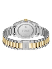 BOSS Gold Cheswick Two Tone Stainless Steel And Gold IP Watch - Image 4 of 5