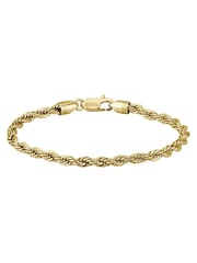 BOSS Gold Tone Myles IP Rope Chain Bracelet - Image 3 of 6