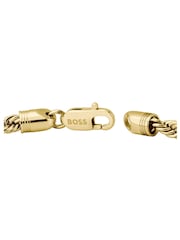 BOSS Gold Tone Myles IP Rope Chain Bracelet - Image 5 of 6