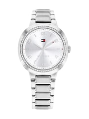 Tommy Hilfiger Silver Tone Stainless Steel Bracelet Watch - Image 1 of 3