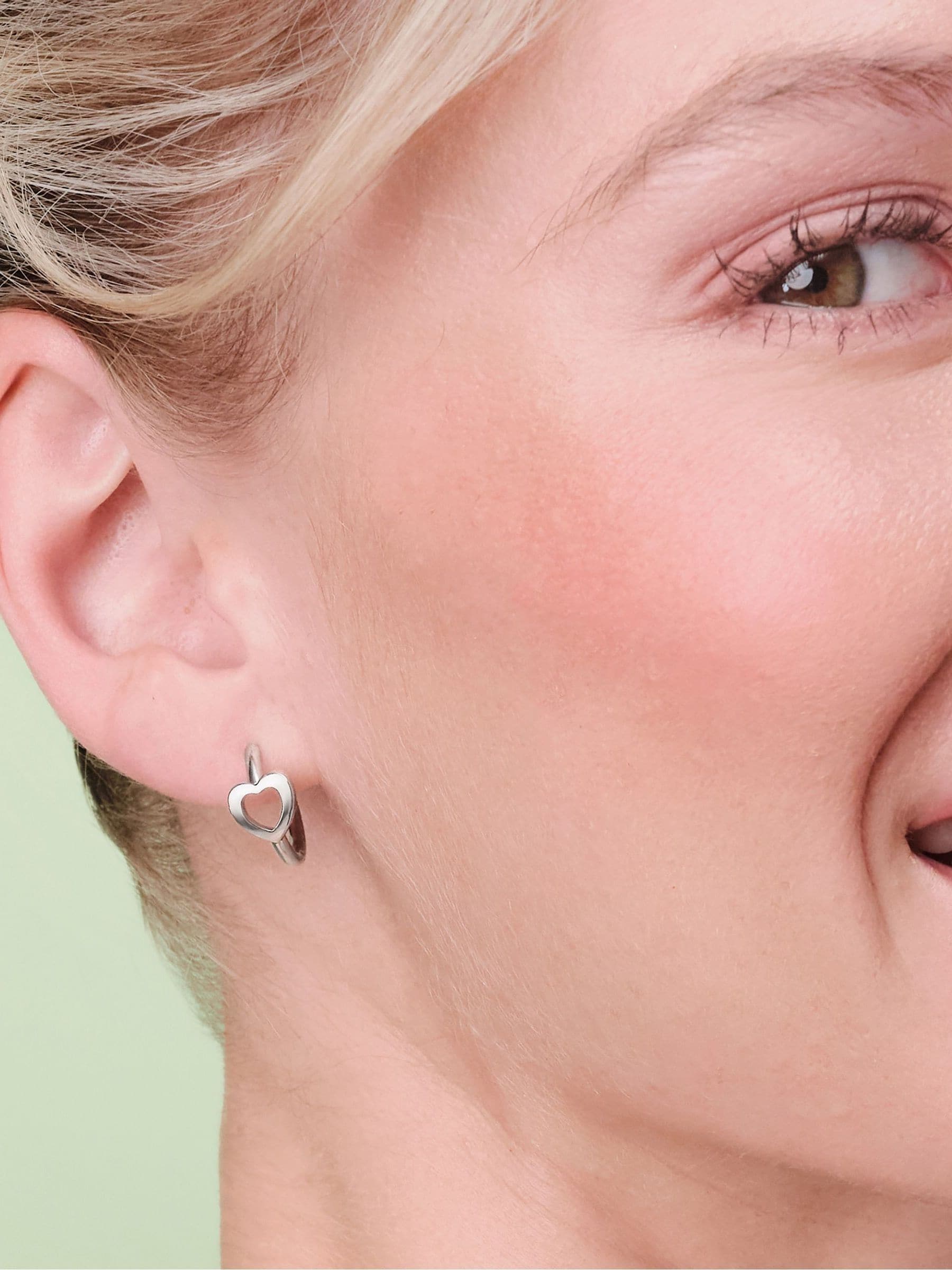 Olivia Burton Women's Silver Tone Kindred Interlink Earrings